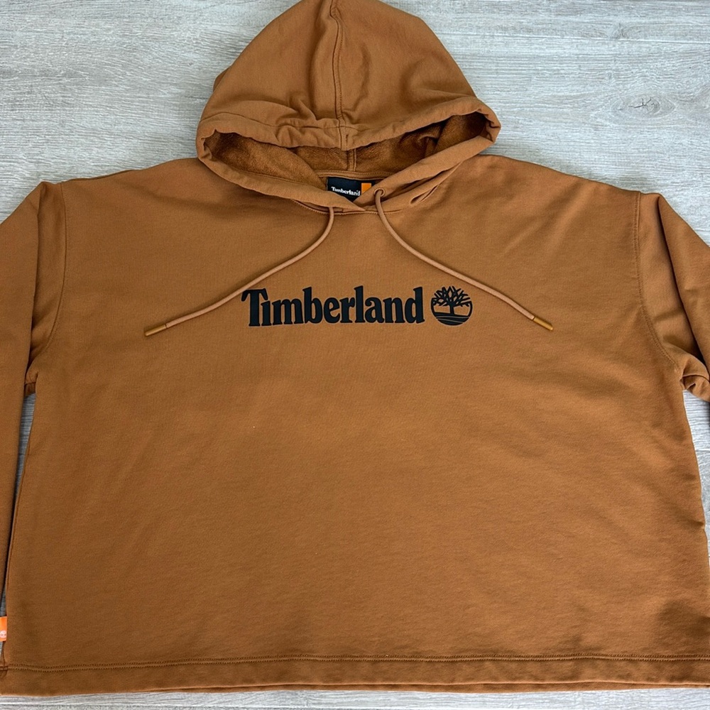 Timberland Woman’s Boxy Hoodie with Logo size XXL